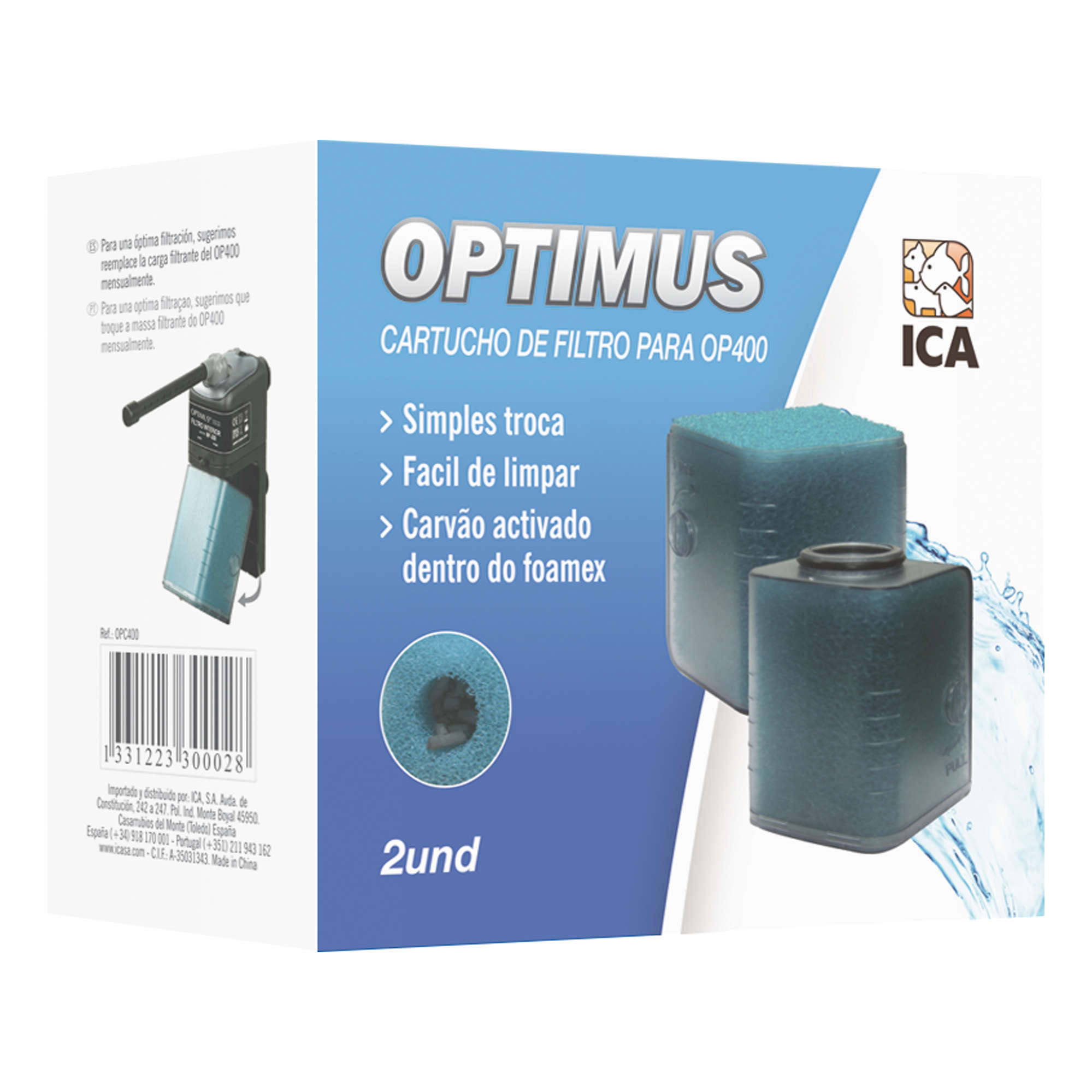 REMPLACEMENT DU FILTRE OPTIMUS 400